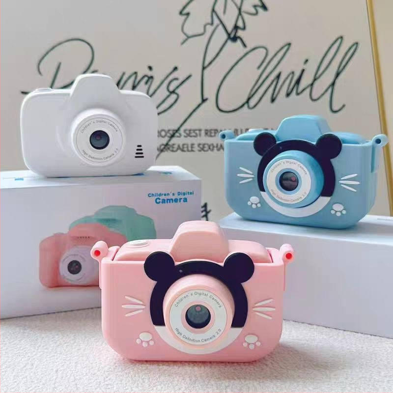 X300 detská digitálna kamera s prednou a zadnou dvojitou kamerou, pamäťovou kartou na uloženie, model 2024