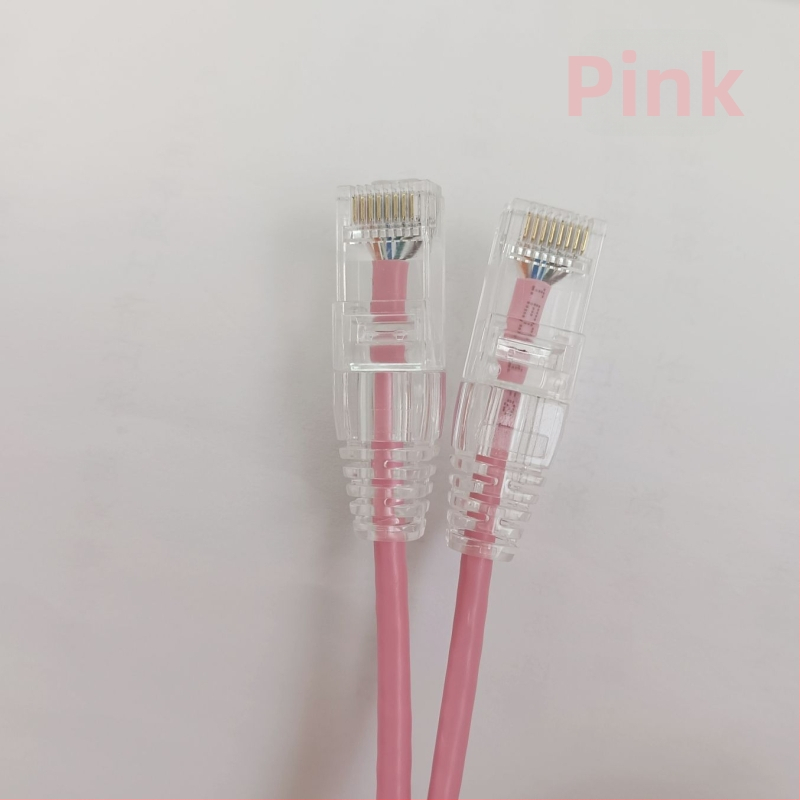 Cablu patch Cat6A cu ecranare flexibil Gigabit pentru calculator/router/sala serverului