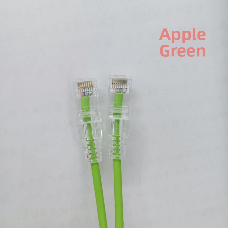 Cablu patch Cat6A cu ecranare flexibil Gigabit pentru calculator/router/sala serverului