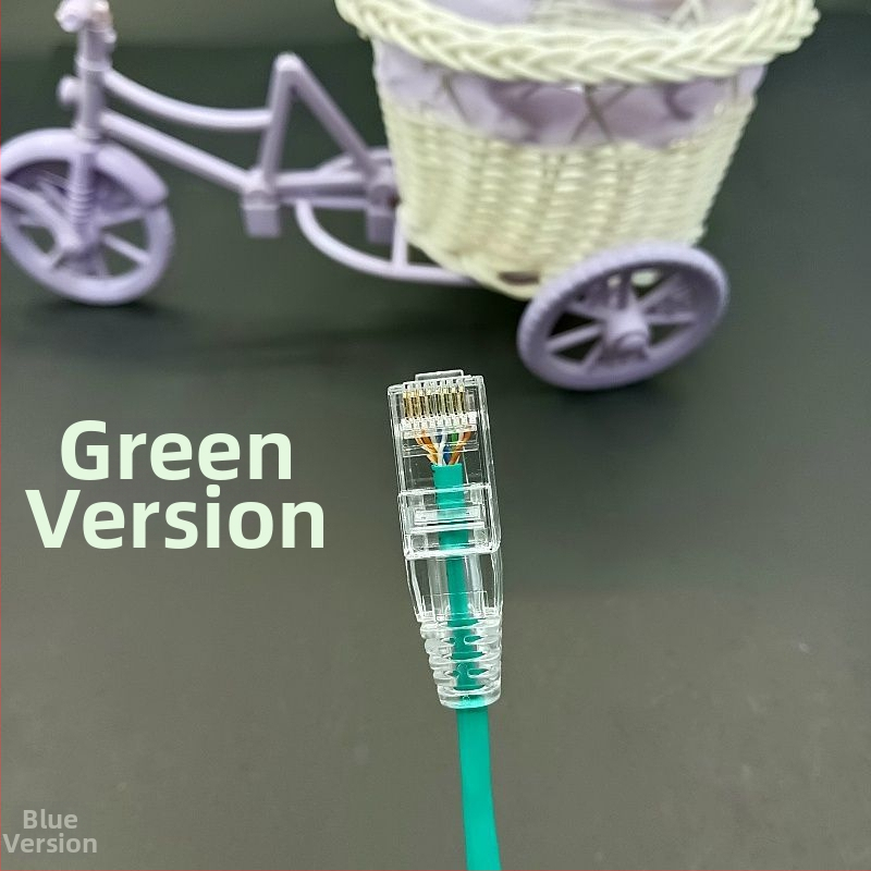 Cablu patch Cat6A cu ecranare flexibil Gigabit pentru calculator/router/sala serverului