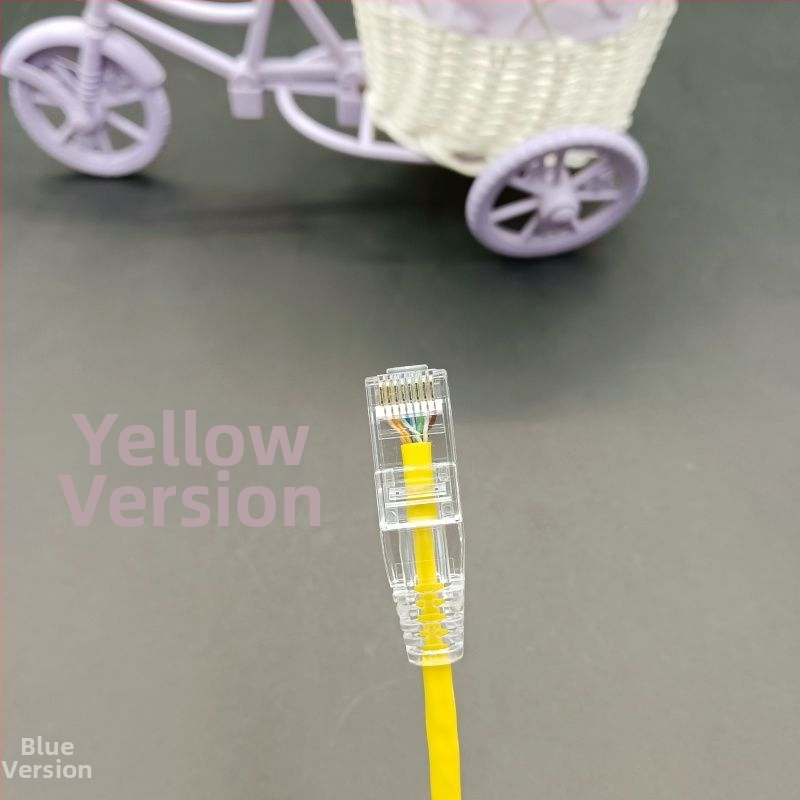 Cablu patch Cat6A cu ecranare flexibil Gigabit pentru calculator/router/sala serverului