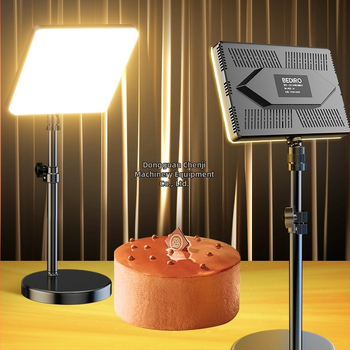 Food tablet light - iluminare desktop LED pentru fotografierea mâncării, fibră de carbon, compatibilitate universală