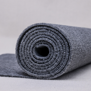 Svītrainīgs paklājs, poliesteres šķiedra, mašīniskā aušana, pielāgota forma, traipu izturīgs