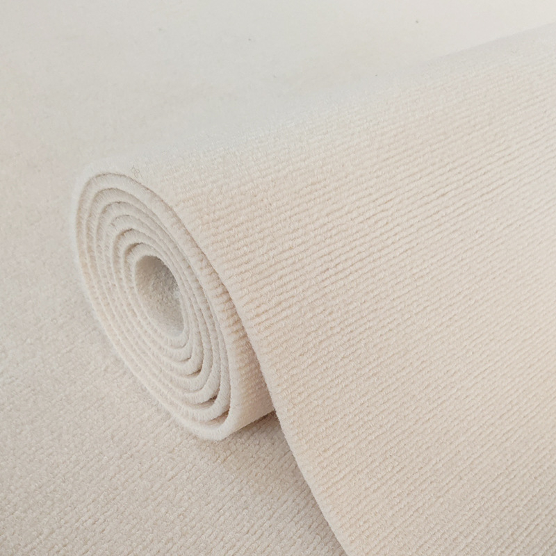 Svītrainīgs paklājs, poliesteres šķiedra, mašīniskā aušana, pielāgota forma, traipu izturīgs