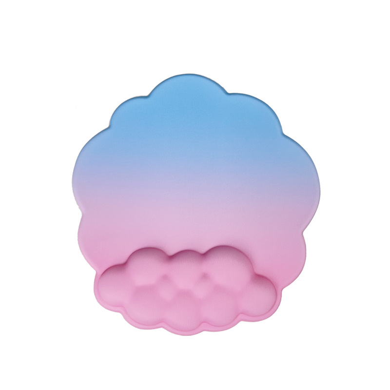 PIWIJOY suport de încheietură din silicon pentru tastatură mecanică – model nor, față dublă, anti-derapare, pentru gaming