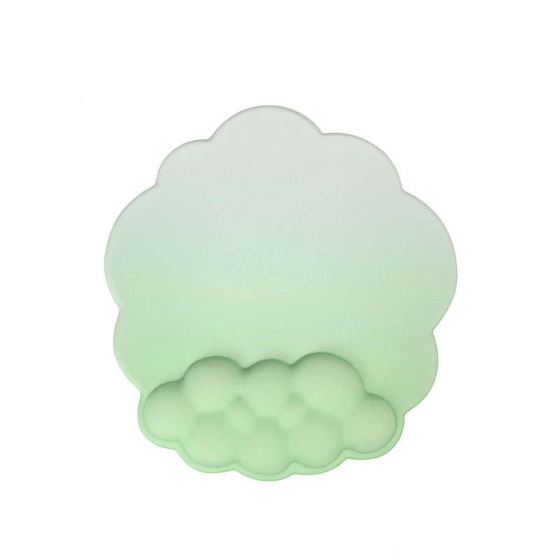 PIWIJOY suport de încheietură din silicon pentru tastatură mecanică – model nor, față dublă, anti-derapare, pentru gaming