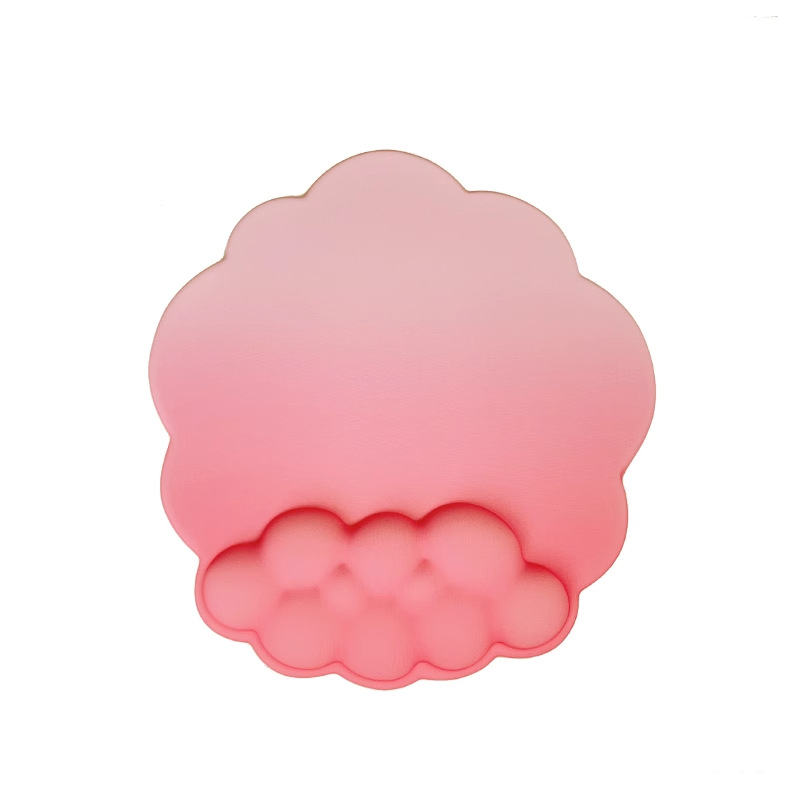 PIWIJOY suport de încheietură din silicon pentru tastatură mecanică – model nor, față dublă, anti-derapare, pentru gaming