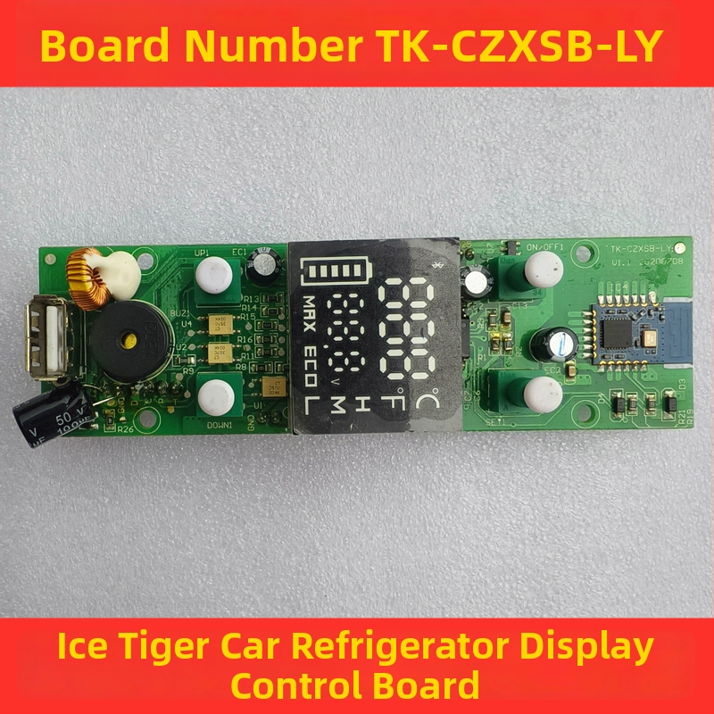 Sõiduauto külmiku juhtplokk - kuvapaneel, emaplaat, toiteplaat (maht kuni 5 L)