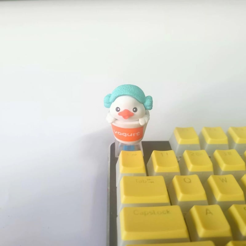 Personalizirana kapica tipke za cross-shaft mehaničku tipkovnicu, model 2H, bežična, ručna izrada, s otisnutim logom