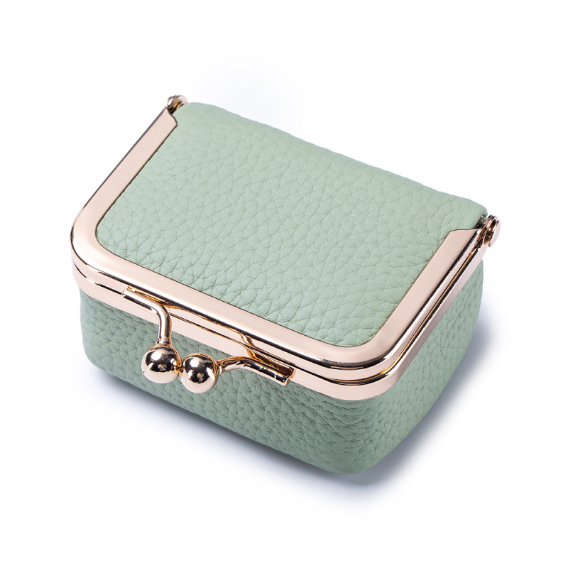 Ékszertáska és érmezes pénztárca gyűrűk, nyakláncok és fülbevalók számára | Valódi bőr, első réteg marhabőrből, poliészter bélés