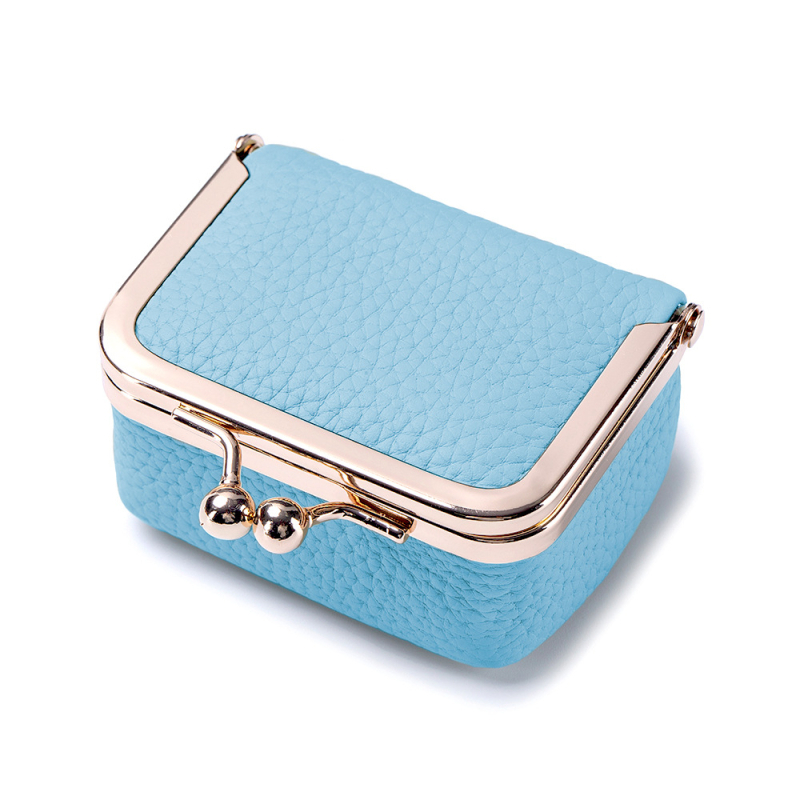 Ékszertáska és érmezes pénztárca gyűrűk, nyakláncok és fülbevalók számára | Valódi bőr, első réteg marhabőrből, poliészter bélés