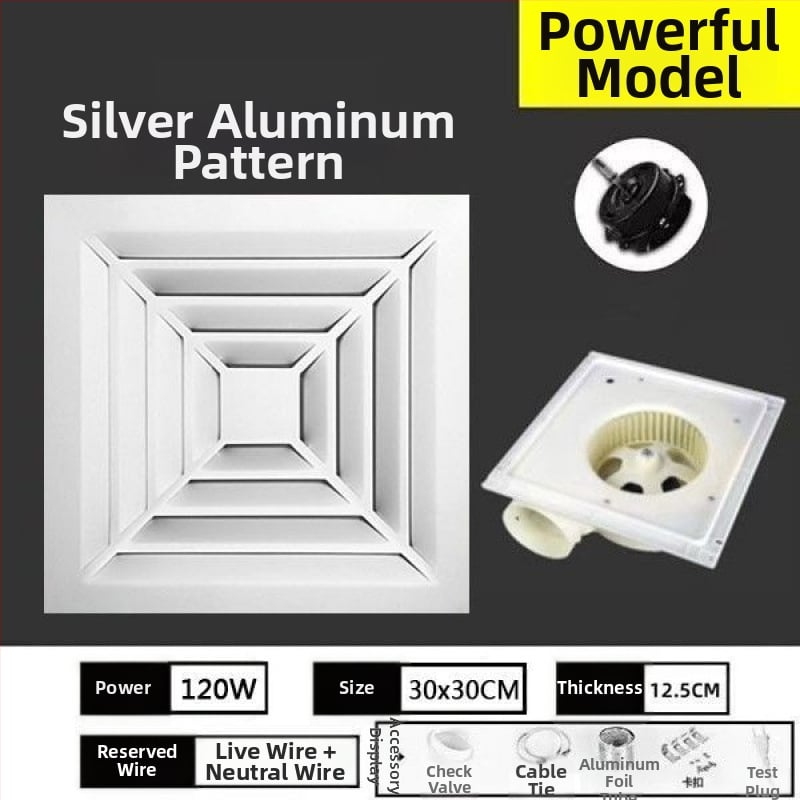 Szellőző ventilátor, Mingshuo 300h-2, távirányító, légáramlás 750 m3/h, ablakos elválasztó stílus