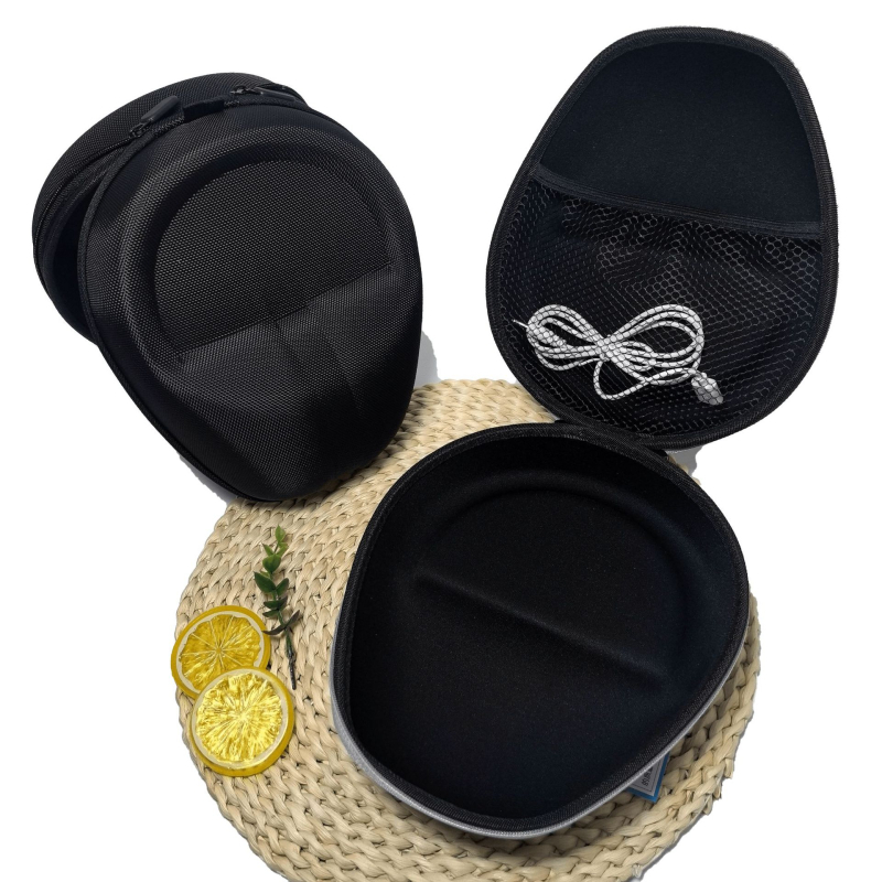 Kõrvaklappide kott Mk490 EVA kaitsekott; kuumpressimine + õmblemine; kartongpakend