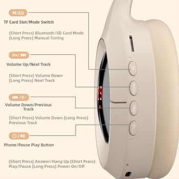 Juhtmevaba peakomplekt Bluetoothiga, 3,5 mm pistik, sisseehitatud mikrofon, OEM töötlemine, trükitud logo