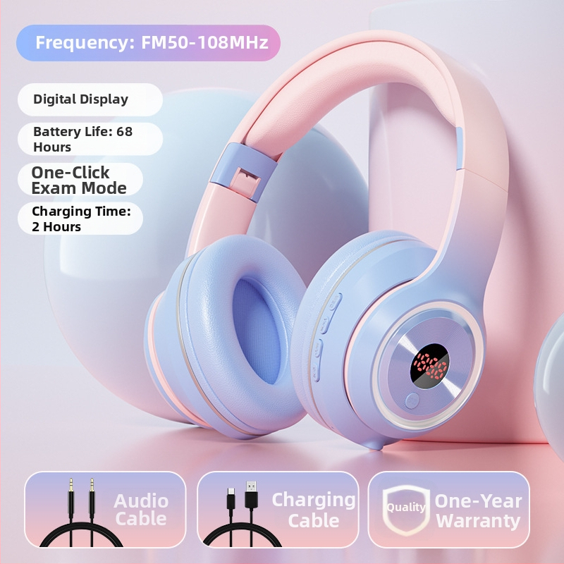 Juhtmevaba peakomplekt Bluetoothiga, 3,5 mm pistik, sisseehitatud mikrofon, OEM töötlemine, trükitud logo