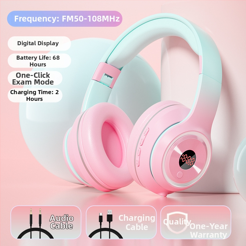 Juhtmevaba peakomplekt Bluetoothiga, 3,5 mm pistik, sisseehitatud mikrofon, OEM töötlemine, trükitud logo