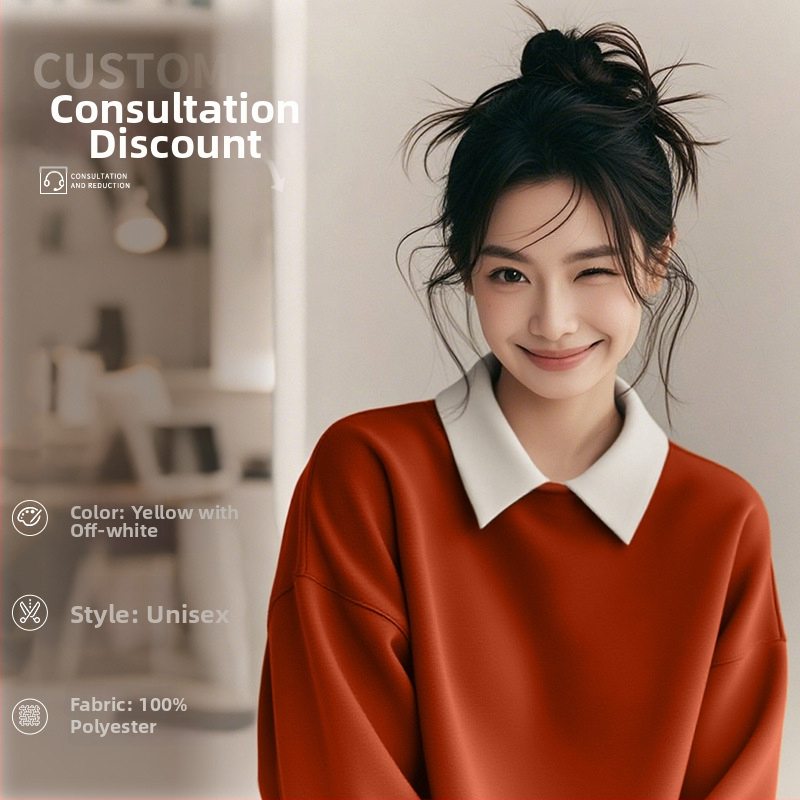 Costum de lucru pentru cosmeticieni de înaltă calitate — hanorac cu logo pentru saloanele de unghii și înfrumusețare, toamnă–iarnă, guler din blană, mâneci lungi. Material principal: spandex; conținut sub 30%; protecție anti-murdărire și dezinfectare.