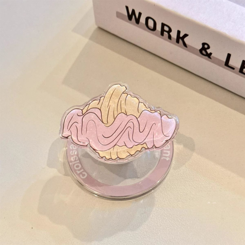 Suport magnetic MagSafe cu model inimă de desen animat, compatibil cu orice husă de telefon, aderență puternică