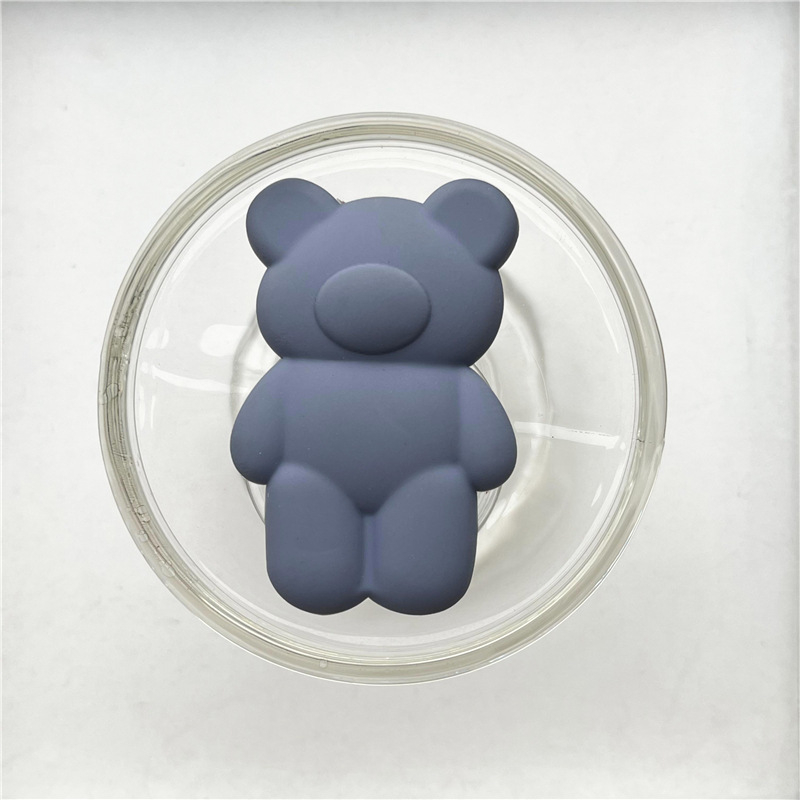 Silikona galda turētājs tālrunim, līmējamais, snap-on, modelis 01