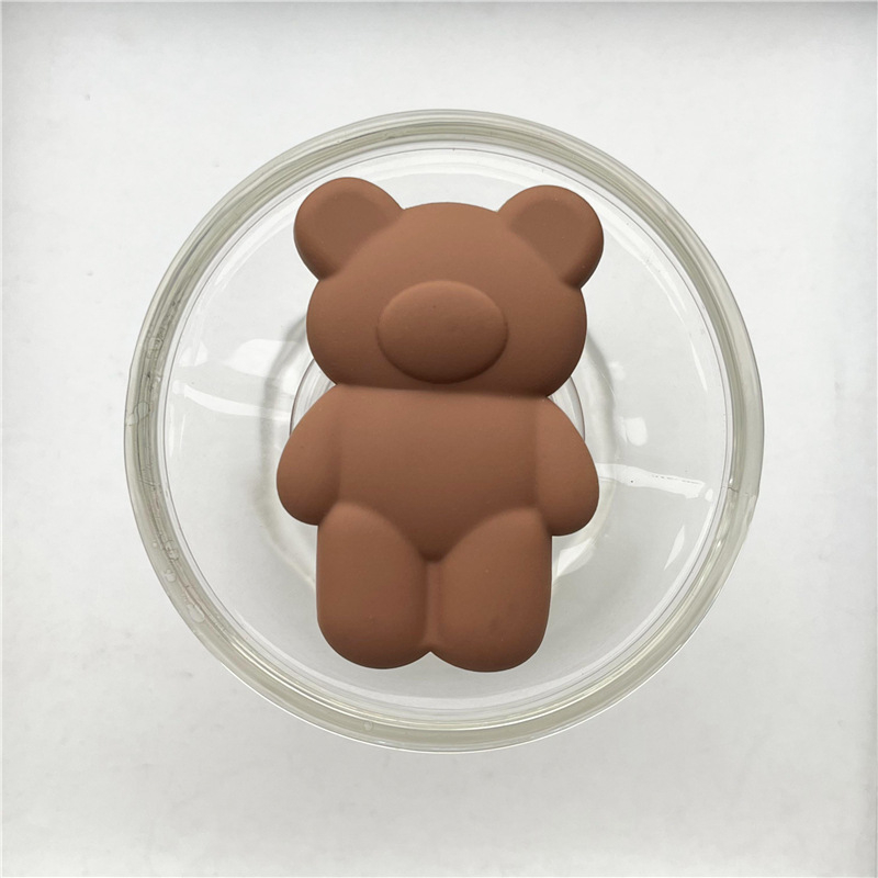 Silikona galda turētājs tālrunim, līmējamais, snap-on, modelis 01