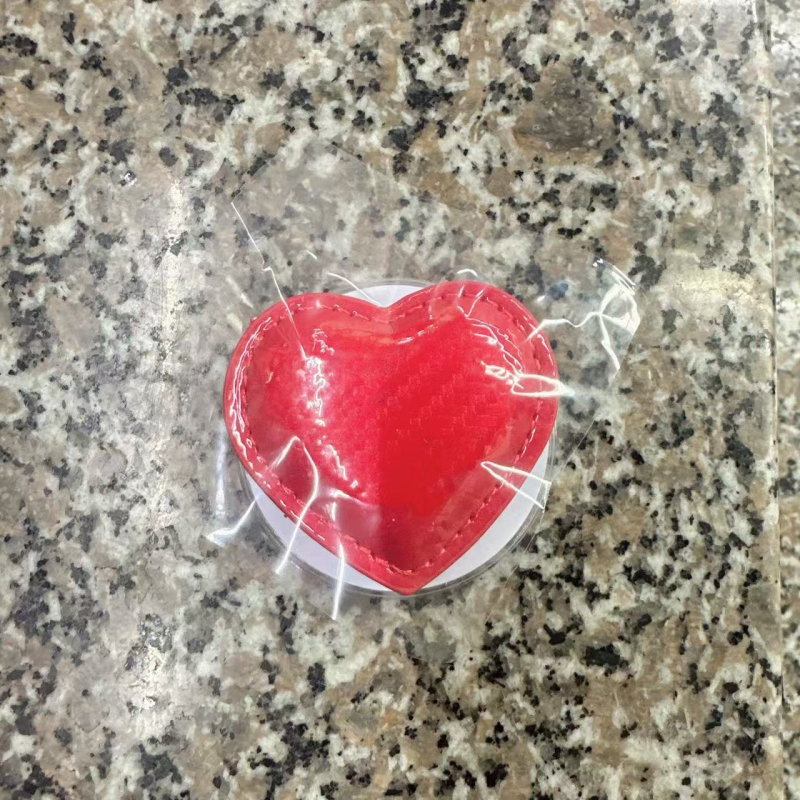 Στήριγμα τηλεφώνου με HD καθρέφτη, σχήματος καρδιάς, αποσπώμενο και αναδιπλούμενο – SJ-LX001 (PC, όλα τα μοντέλα κινητών, συμβατό με Apple μαγνητικά flip καλύμματα)