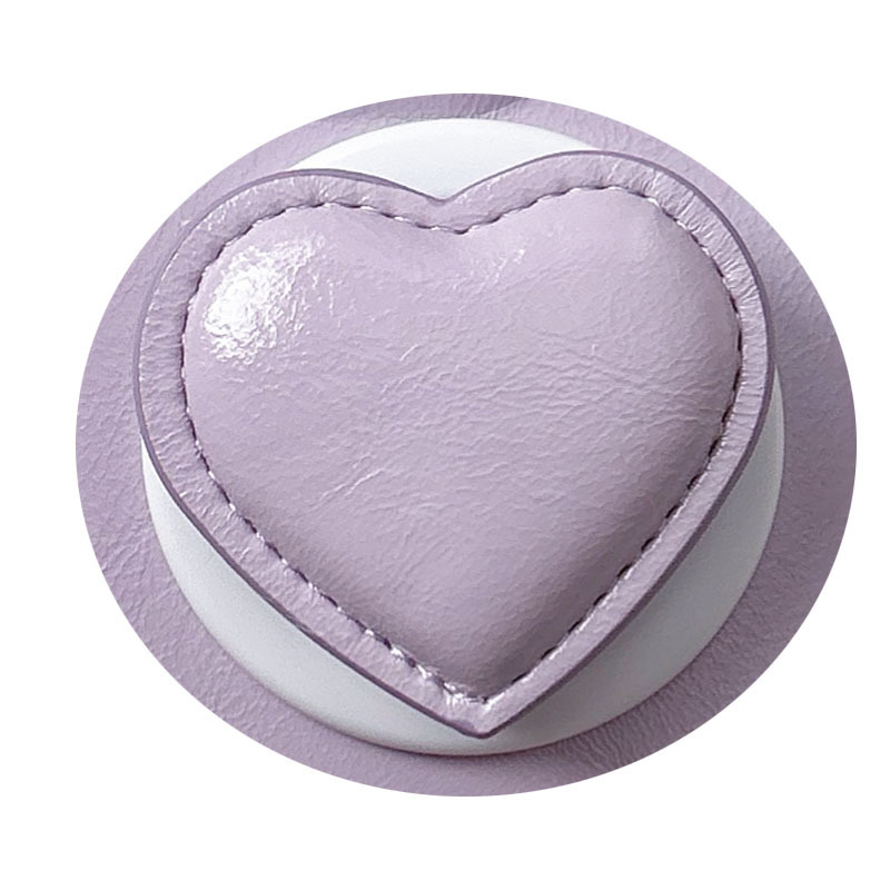 Στήριγμα τηλεφώνου με HD καθρέφτη, σχήματος καρδιάς, αποσπώμενο και αναδιπλούμενο – SJ-LX001 (PC, όλα τα μοντέλα κινητών, συμβατό με Apple μαγνητικά flip καλύμματα)