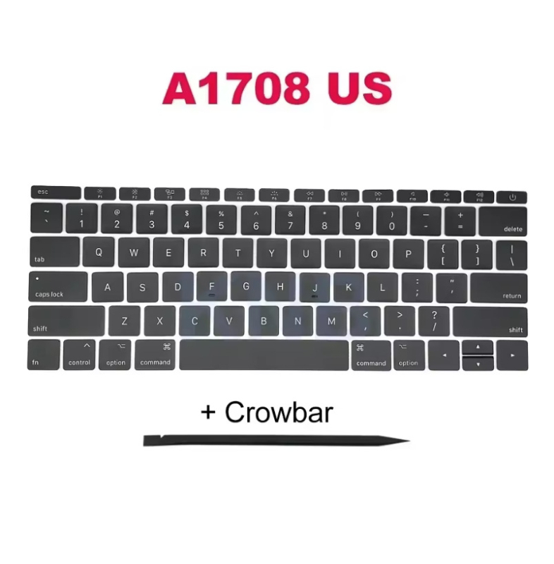 ZFGFC комплект клавиши за Apple ноутбук, съвместим с модели A2991, A2992, A2779 и A2780; пластмасов безжичен комплект