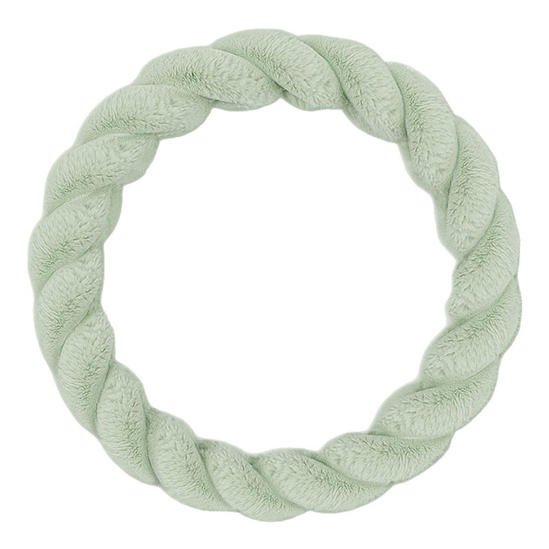 Kormánykerék borítás mű plüssből, aranyos stílus, téli használatra, univerzális illeszkedés.