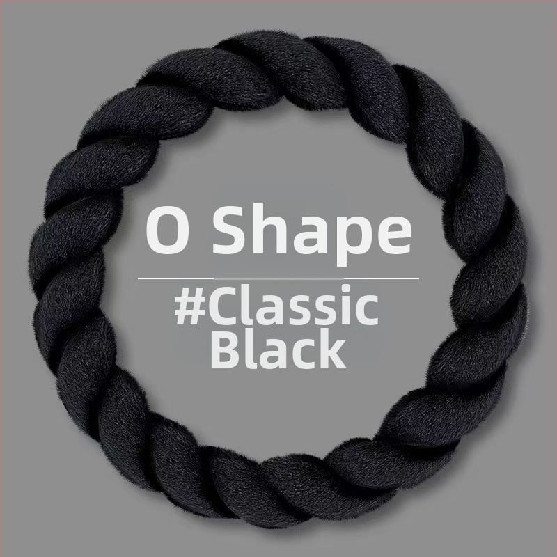 Kormánykerék borítás mű plüssből, aranyos stílus, téli használatra, univerzális illeszkedés.