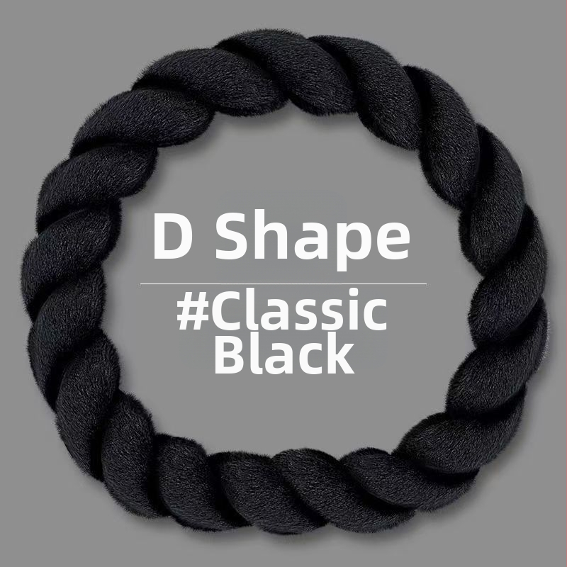 Kormánykerék borítás mű plüssből, aranyos stílus, téli használatra, univerzális illeszkedés.