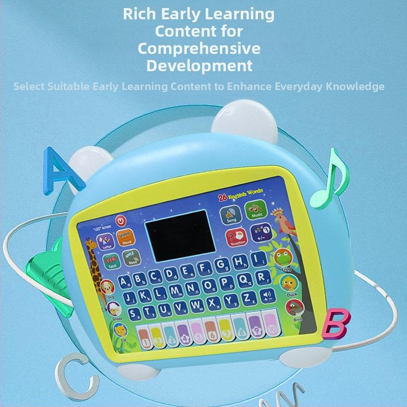 Varajase hariduse lugude masin - elektriline, heli/muusika, plastmass, mäluta, 4-6-aastastele