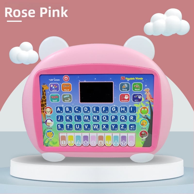 Машина за ранно образование за разкази - електрическа музикална функция, пластмасова конструкция, без запаметяване, за деца 4-6 години