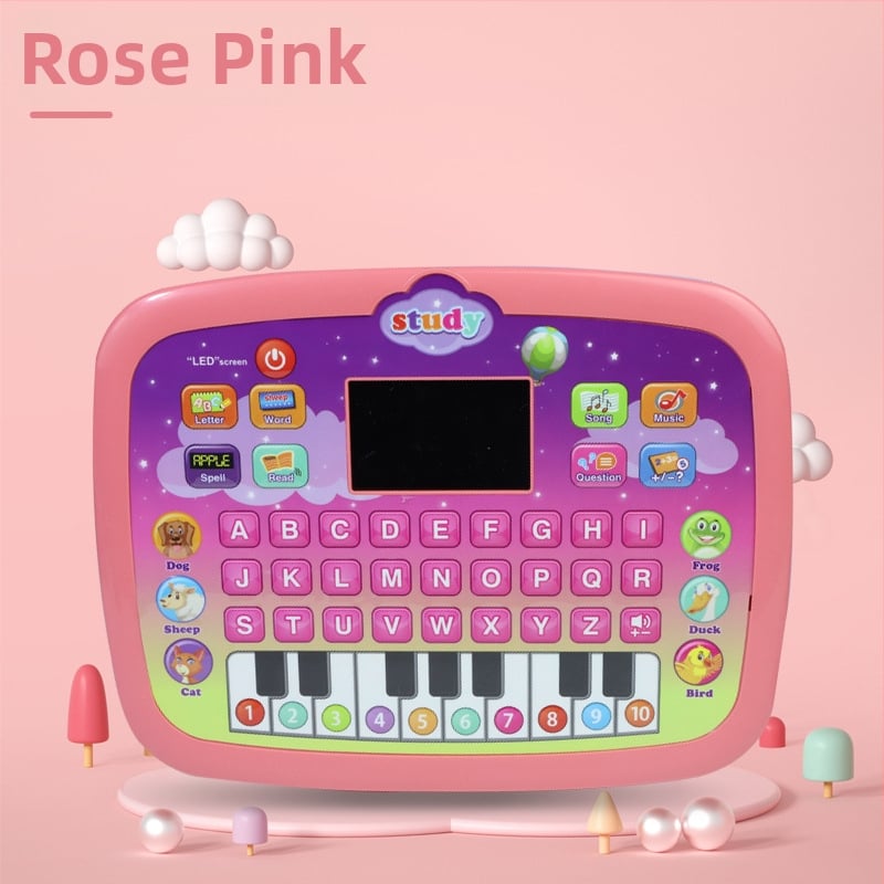 Машина за ранно образование за разкази - електрическа музикална функция, пластмасова конструкция, без запаметяване, за деца 4-6 години