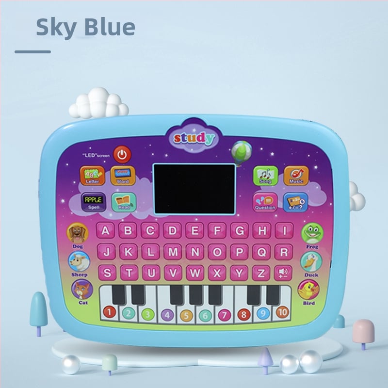 Машина за ранно образование за разкази - електрическа музикална функция, пластмасова конструкция, без запаметяване, за деца 4-6 години