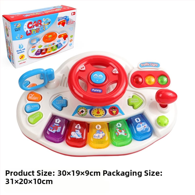 Машина за ранно образование за разкази - електрическа музикална функция, пластмасова конструкция, без запаметяване, за деца 4-6 години