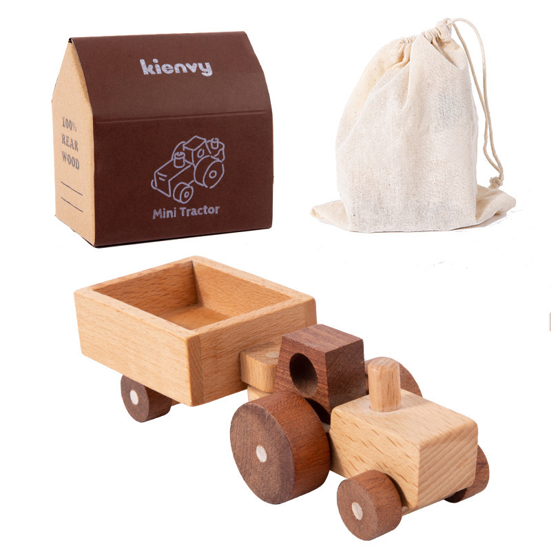 Mebele дървен модел на кола — дървени играчки за деца 4–6 години