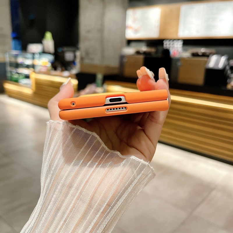 Kućište za Vivo X Fold3 Pro — gradijentni dojam kože, tvrdi kućište, otporno na udarce, otporno na habanje, otporno na padove; PC materijal
