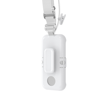 AML Apple Vision Pro kaitseümbris Power Back Clip-iga, peakaela rihma klipsu ja diagonaalse köiega