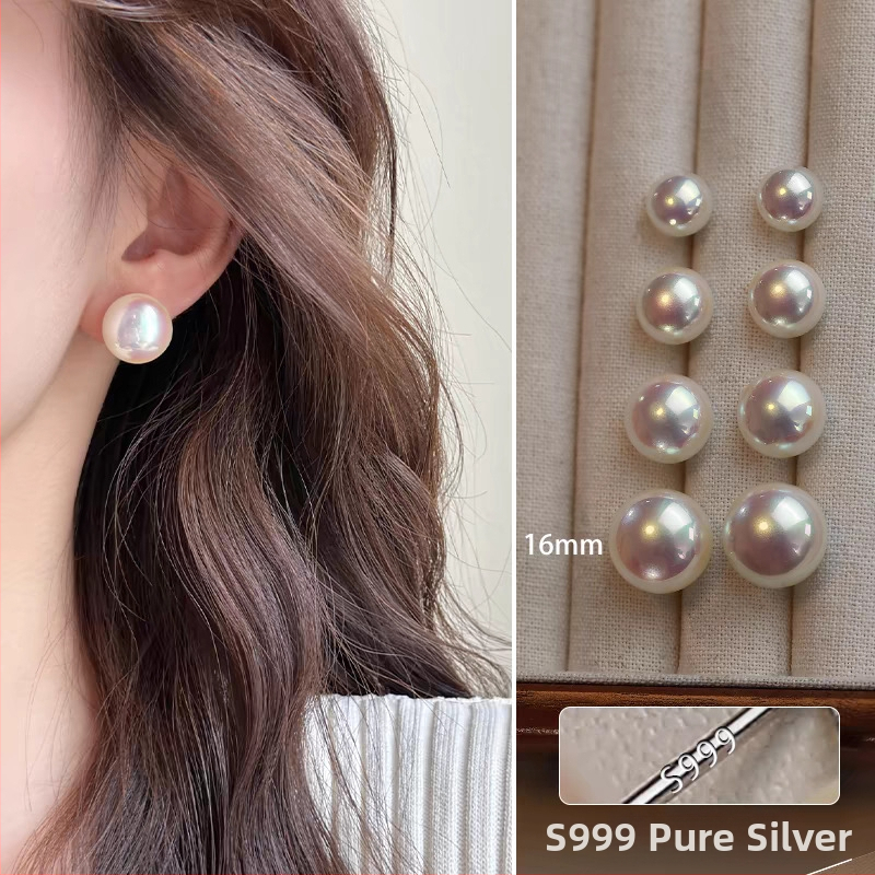 Kunling auskari: ģeometrisks dizains, 99% sudraba tīrība, elektroplātēts pārklājums, sievietēm