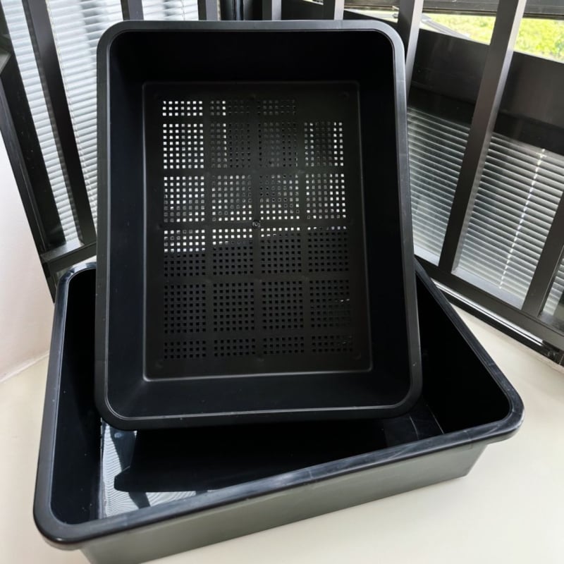 Αναβαθμισμένο Διώροφο Κουτί Άμμου Γάτας για Γατάκια, PVC Υλικό, Μάρκα Unique