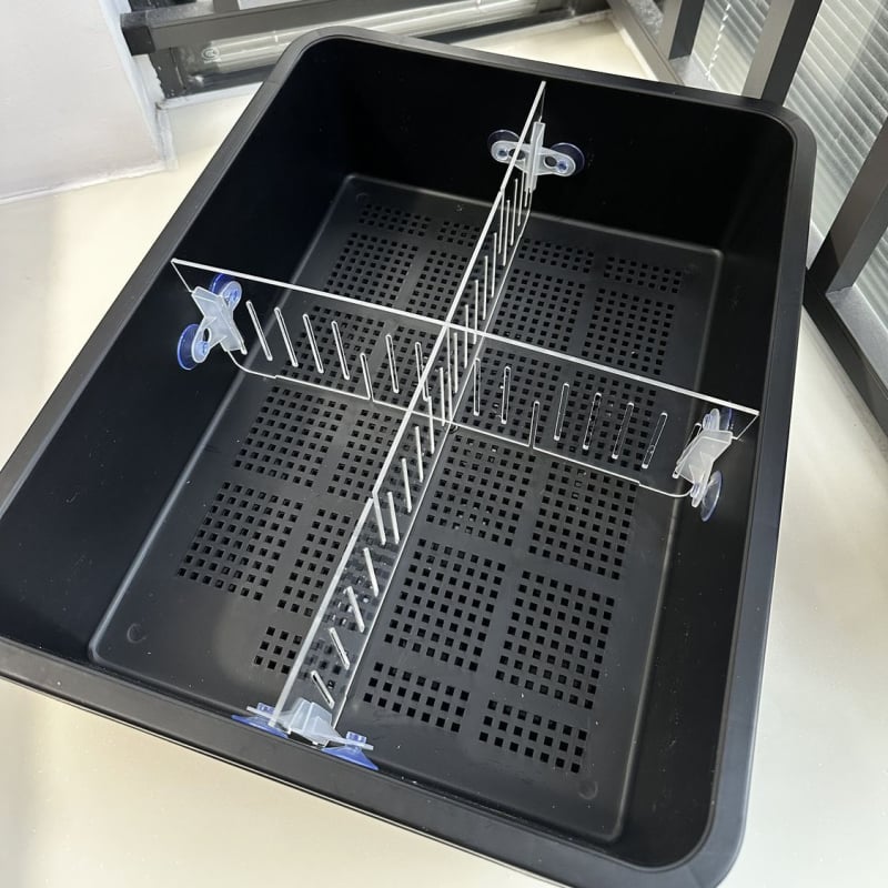 Αναβαθμισμένο Διώροφο Κουτί Άμμου Γάτας για Γατάκια, PVC Υλικό, Μάρκα Unique