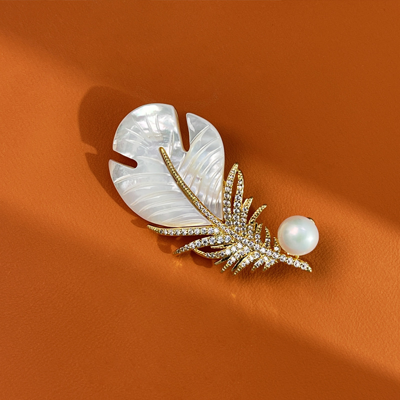 Réz broš virágcsokorral, koreai stílus, elektroplakálás, dekoratív kiegészítő, ajándék