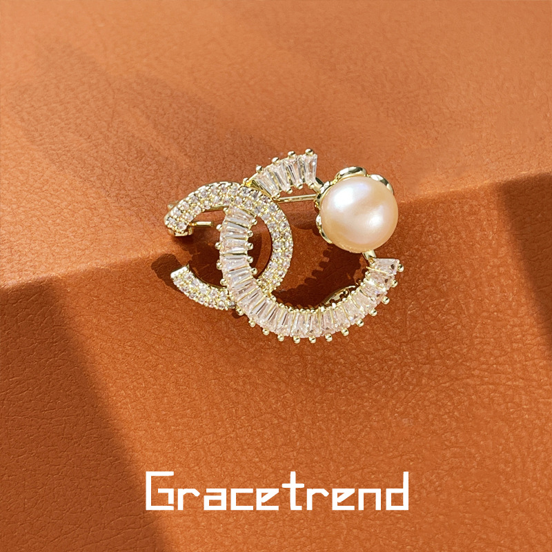 Réz broš virágcsokorral, koreai stílus, elektroplakálás, dekoratív kiegészítő, ajándék