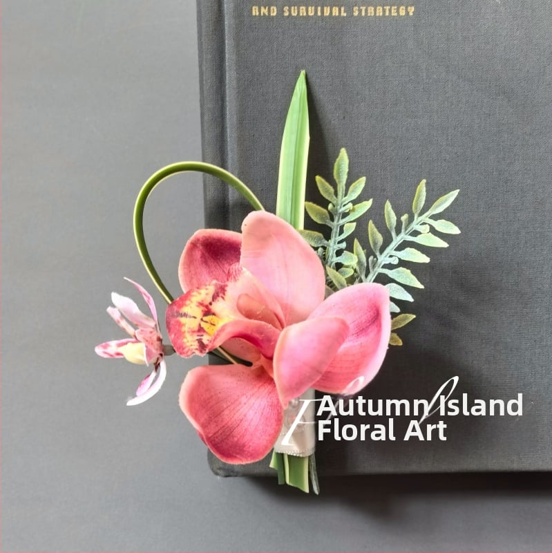 Vestuvių corsage rinkinys iš dirbtinių gėlių nuotakai, jaunikiui, liudininkams ir kitoms – vestuvinių nuotraukų rekvizitas (Prekės ženklas: Kitas; Medžiaga: Kitas; Nustatymas nėra; Logotipo spausdinimas neįmanomas)