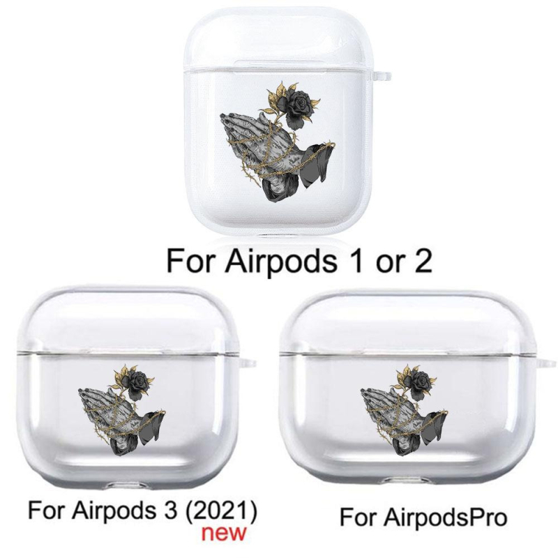 TPU zaštitno kućište za AirPods Pro 2/3/4 - mekano kućište, injekcijsko oblikovanje, univerzalni stil