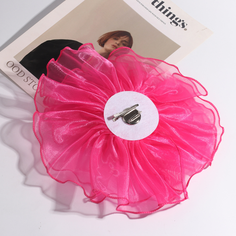 Textil virág broš, kézzel készített, multifunkcionális, Instagram-stílus