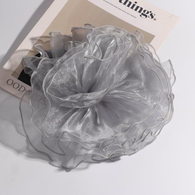 Textil virág broš, kézzel készített, multifunkcionális, Instagram-stílus