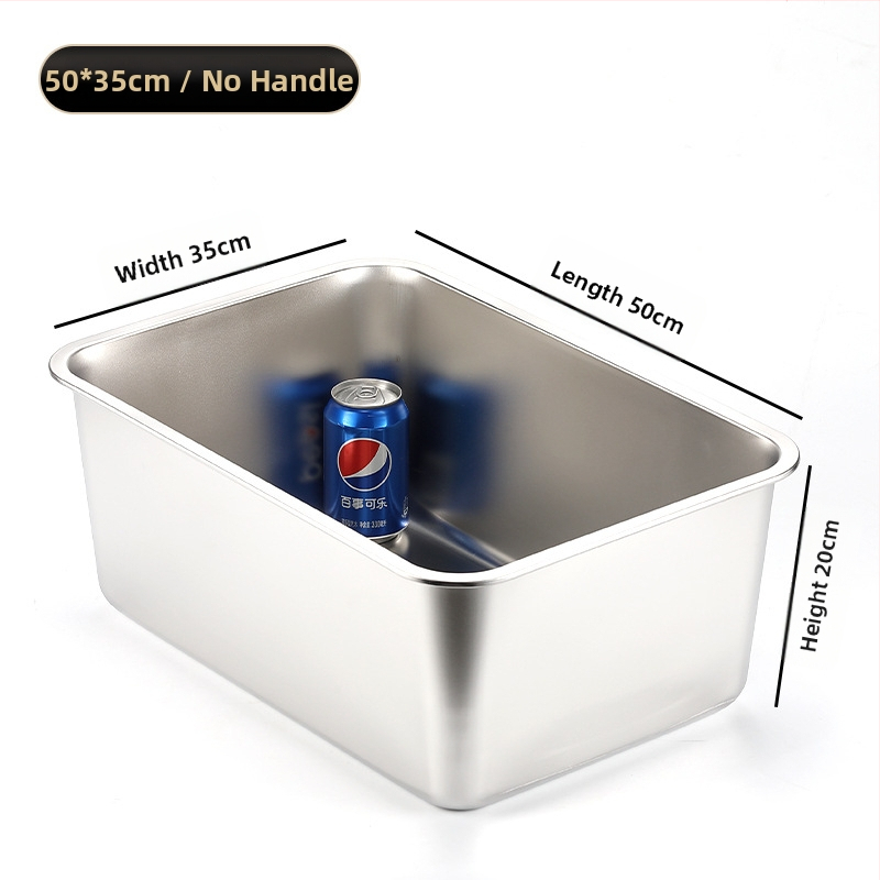 Μεγάλο ανοικτό κουτί άμμου για γάτες με αντι-διαρροής σχεδίαση και χειρολαβή – μέταλλο + πλαστικό