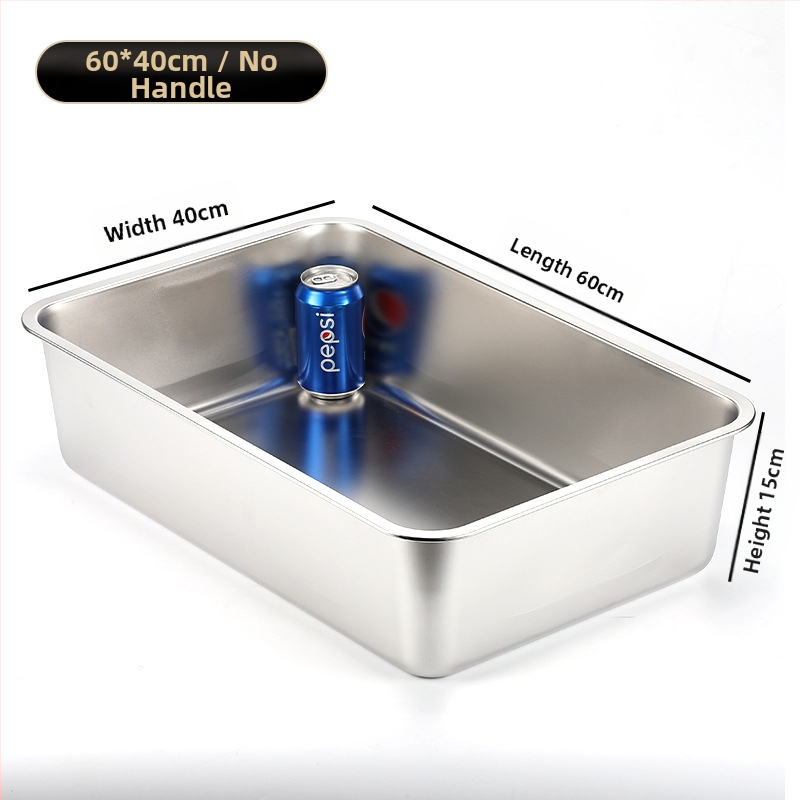 Μεγάλο ανοικτό κουτί άμμου για γάτες με αντι-διαρροής σχεδίαση και χειρολαβή – μέταλλο + πλαστικό