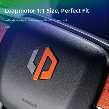 Διακοσμητικό αυτοκόλλητο λογότυπου τιμονιού για Leapmotor C16/C10 – εσωτερικά εξαρτήματα αυτοκινήτου (Μάρκα: Χωρίς μάρκα; Αριθμός προϊόντος: Δες λεπτομέρειες; Συμβατότητα: C16, C10)